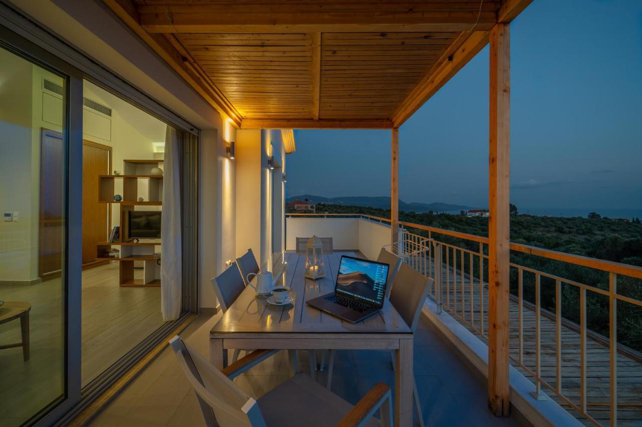 Abelia Luxurious Villas Finikounta Dış mekan fotoğraf