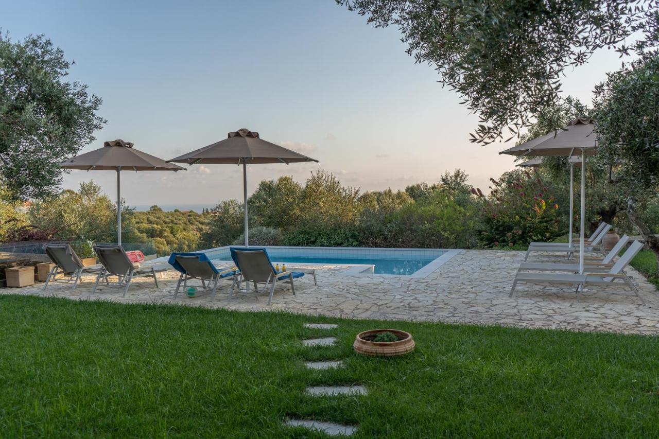 Abelia Luxurious Villas Finikounta Dış mekan fotoğraf